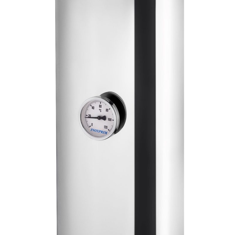 Boiler Baie 110 L, combustibil solid + recuperator căldură - INX 110R