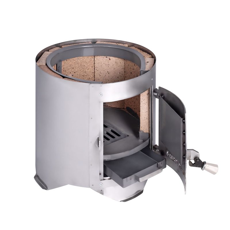 Soba pe lemne INX, pentru boiler baie, 0.016 mc