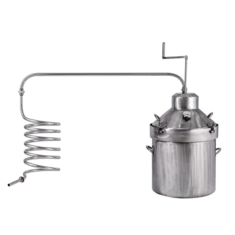 Alambic Inox cu Răcitor 90 L