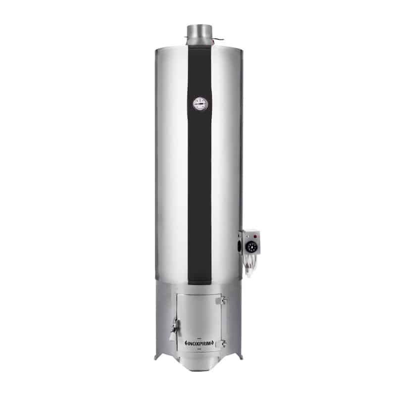 Boiler Baie 110 L, combustibil solid și electric + sobă - INXEL 110